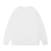 Men Long Sleeve T Shirt Two-Way Zipper Patchwork Top